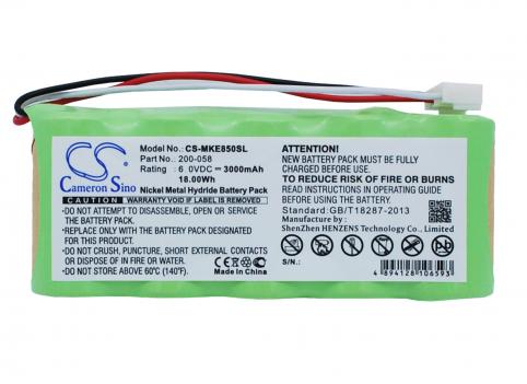 Batterie appareil de mesure ge magna mike 8500