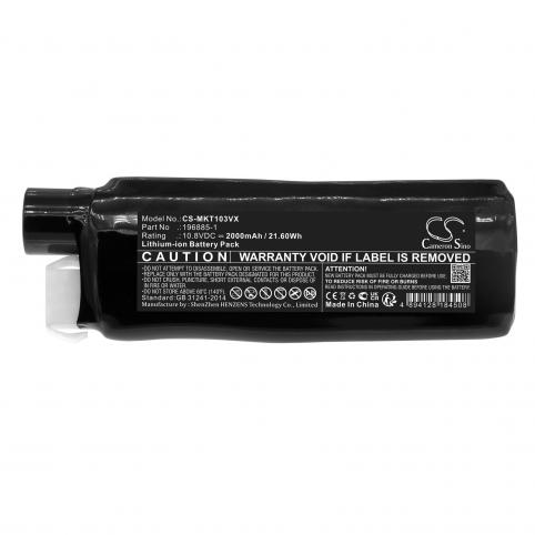 Batterie aspirateur makita cl110dwi