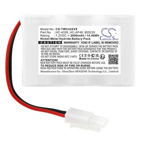 Batterie aspirateur twinbird hc 4328