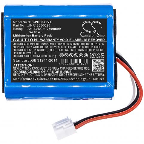 Batterie aspirateur philips fc6723 01