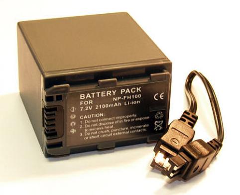 Batterie camescope sony hdr cx7k e