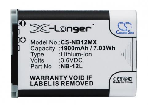 Batterie camescope canon vixia mini x