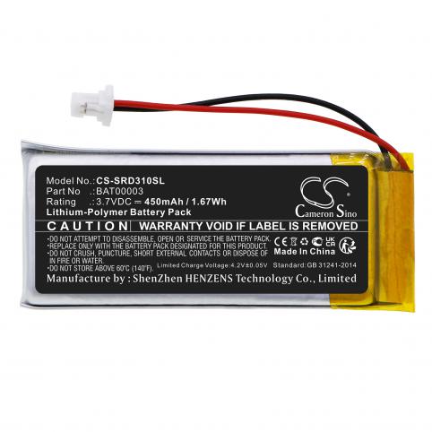 Batterie casque sans fil cardo scala rider q3