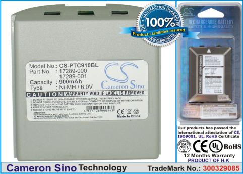 Batterie lecteur code barre telxon ptc 910l