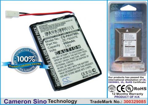 Batterie lecteur code barre panasonic handheld ze 79