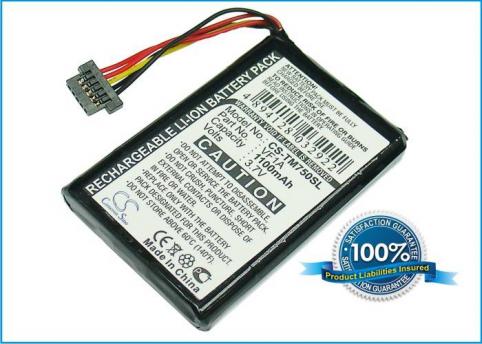 Batterie gps tomtom tomtom go 740tm
