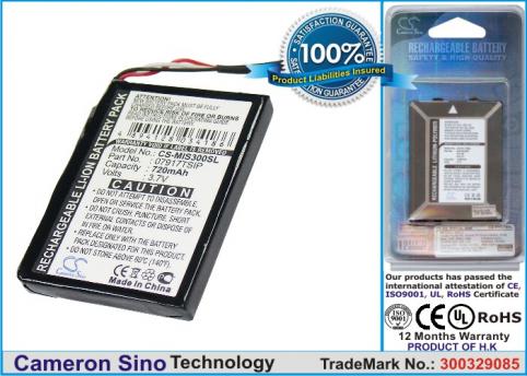 Batterie gps mitac mio spirit 300 traffic