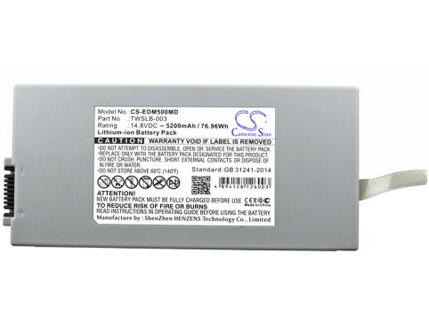 Batterie medical drager monitor vista 120
