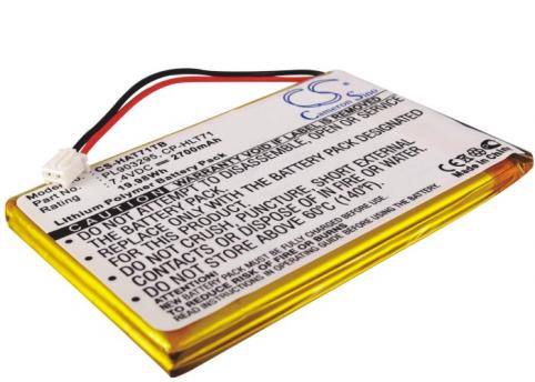Batterie lecteur mp3 mp4 video haier hlt71bat
