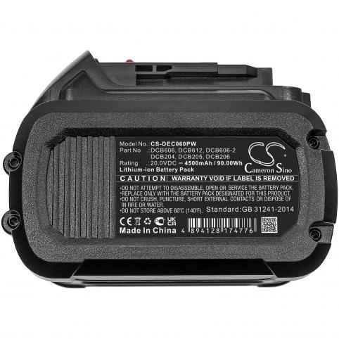 Batterie outillage portatif dewalt 60v max