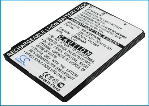 Batterie  smartphone hp compaq ipaq jornada aero ipaq hx4715