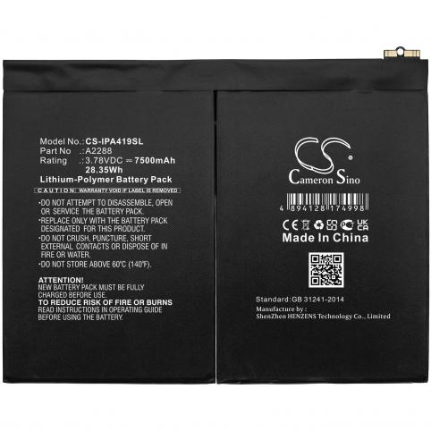 Batterie tablette apple a2316
