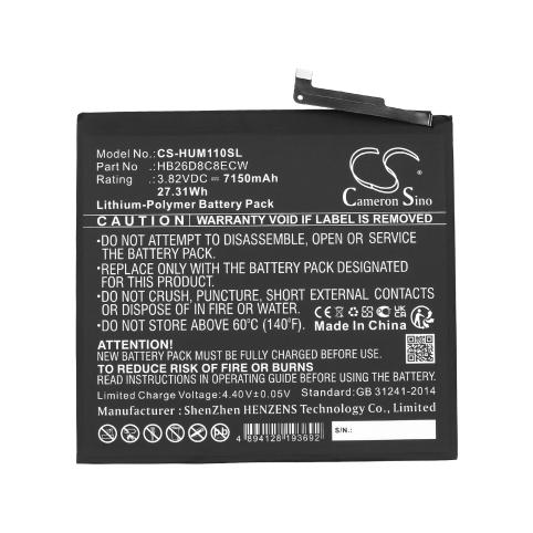 Batterie  huawei hb26d8c8ecw matepad 11