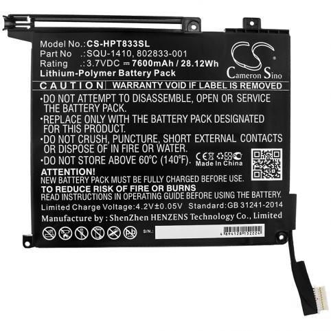 Batterie tablette hp pro slate 10 ee g1 l2j95aa 