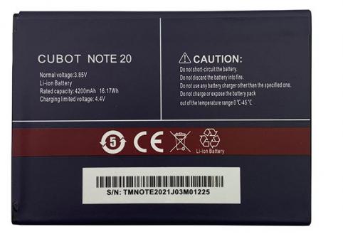 Batterie telephone cubot note 20 pro