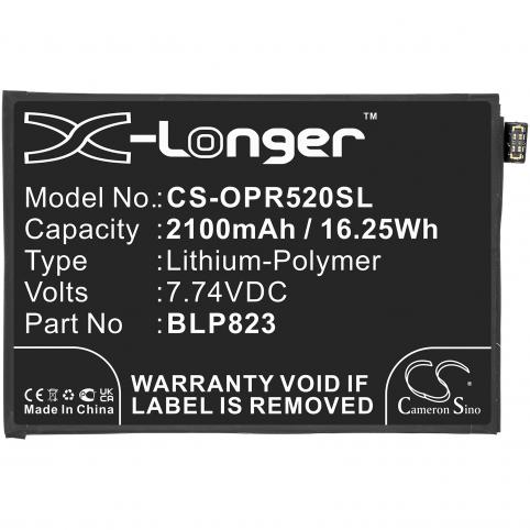 Batterie telephone oppo pdst00