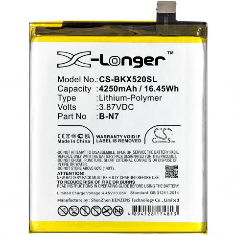 Batterie telephone vivo x50 pro+