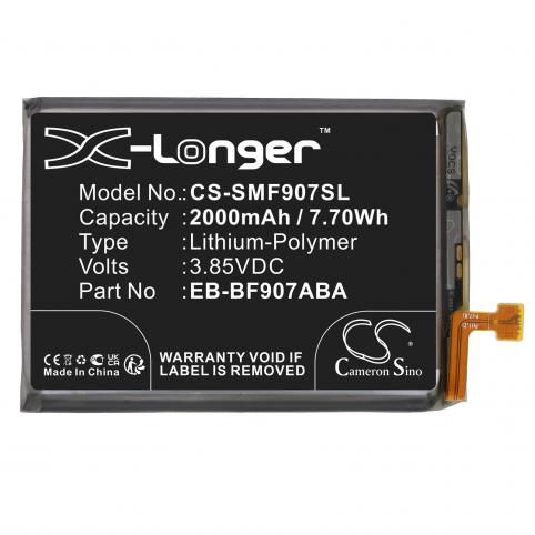 Batterie telephone samsung sm f907b