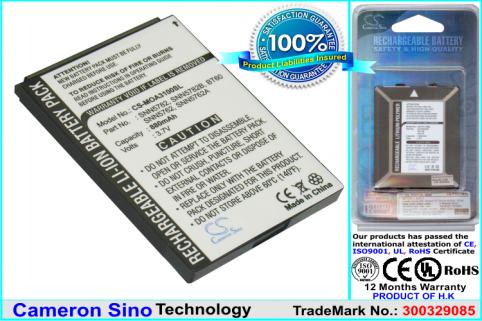 Batterie telephone motorola nextel c168i