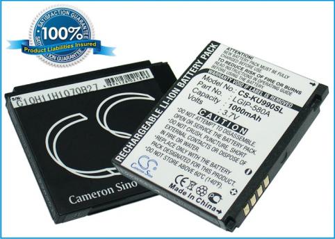 Batterie telephone lg u990iviewtylite