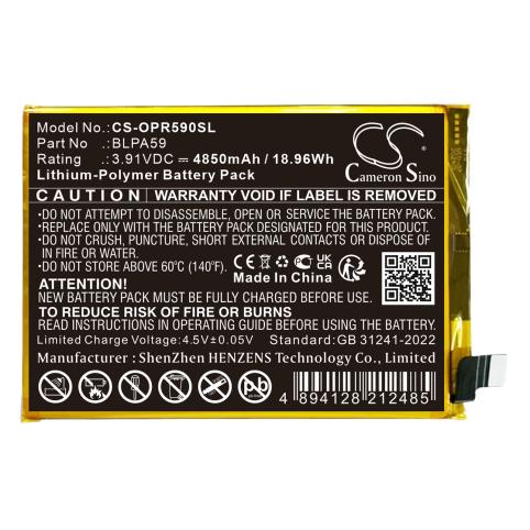 Batterie telephone oppo cph2625