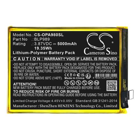 Batterie telephone oneplus nord ce 3 lite