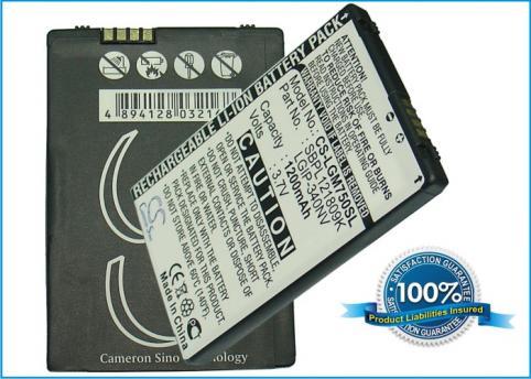 Batterie telephone lg gm750
