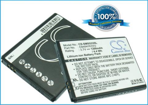 Batterie telephone samsung s5570 galaxy mini
