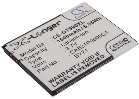 Batterie telephone alcatel ot w939smartventure vm2045