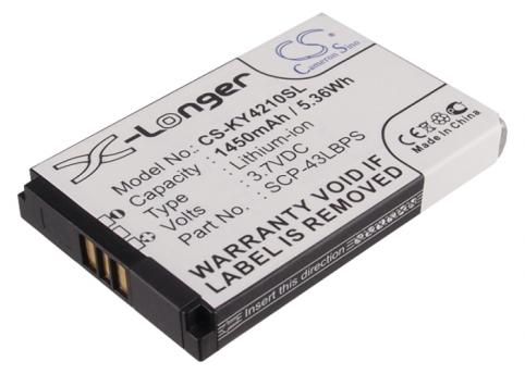 Batterie telephone qualcomm kyocera duracore