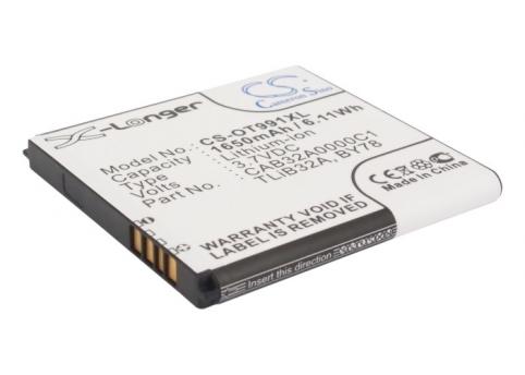 Batterie telephone alcatel one touch 991 play