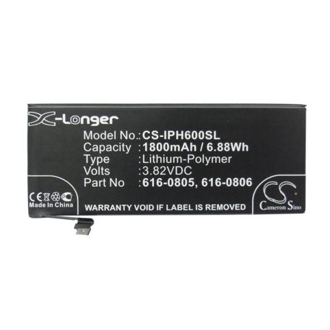 Batterie telephone apple a1549