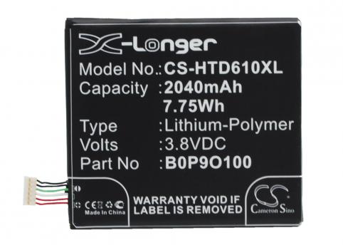 Batterie telephone htc desire d610t