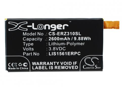 Batterie telephone sony ericsson xperia c4xperia c4 dual e5333