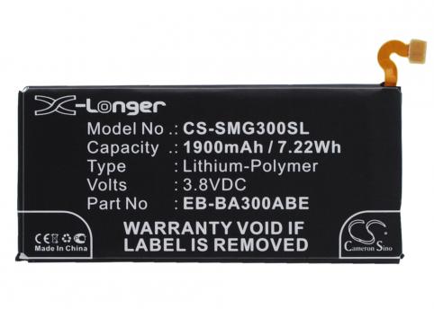 Batterie telephone samsung sm a300fu
