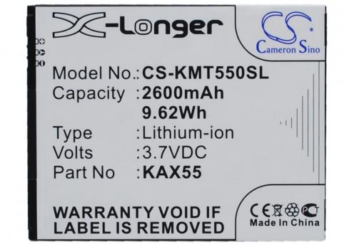Batterie telephone kazam trooper x5.5