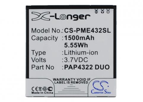 Batterie telephone prestigio multiphone 4322 duo