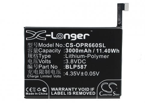 Batterie telephone oppo u3