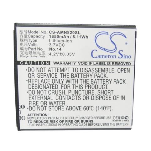 Batterie telephone amoi n821