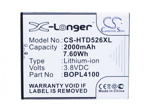 Batterie  htc bopl4100 desire 526