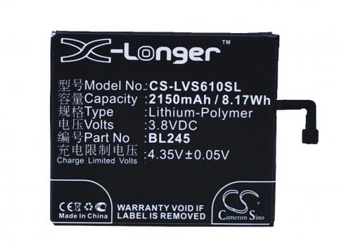Batterie telephone lenovo s60 w