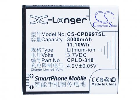 Batterie telephone coolpad 9970