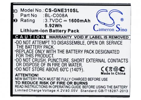 Batterie telephone gionee elife e3