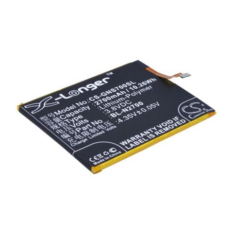 Batterie telephone kazam tornado 552l dual sim lte