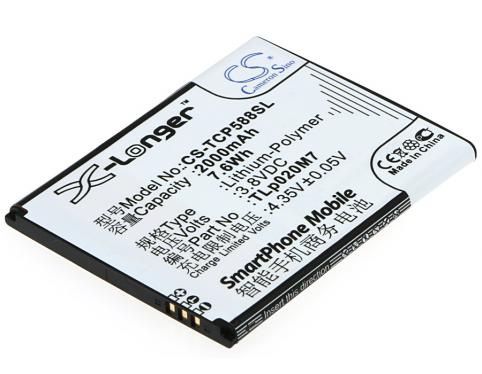 Batterie telephone tcl p588l