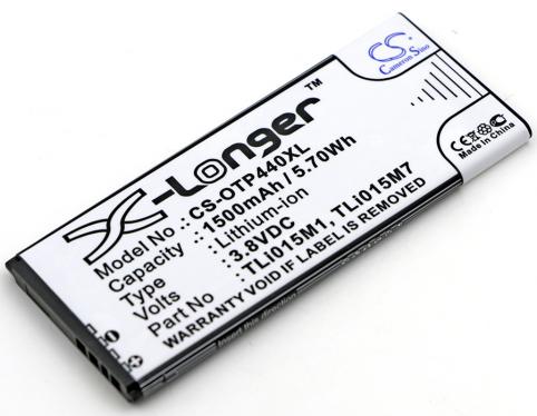 Batterie telephone alcatel one touch pixi 4 4.0
