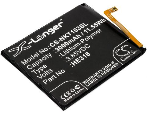 Batterie telephone nokia ta 1025
