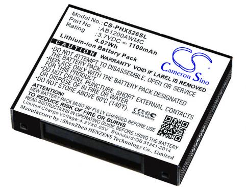 Batterie telephone philips xenium x526