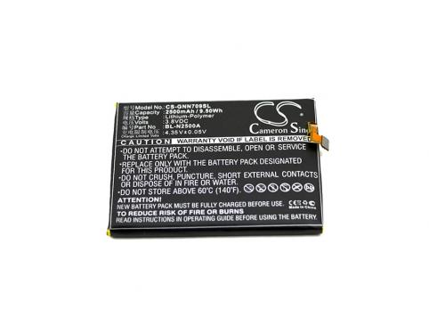 Batterie telephone gionee gn709t w