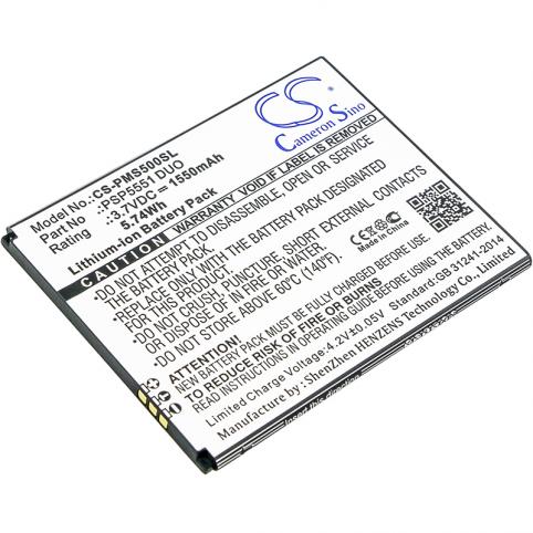 Batterie telephone prestigio grace s5